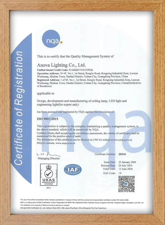 Certification