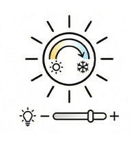 Adjust Color Temperature And Power